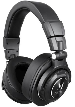 Наушники MUSIC PUBLIC KINGDOM HP502, 3.5 мм/6.3 мм, мониторные, черный