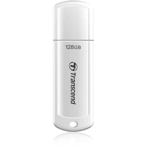 Флешка USB Transcend Jetflash 730 128ГБ, USB3.0, белый [ts128gjf730]