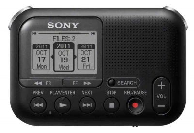 Диктофон Sony ICD-LX30B черный – купить в Ситилинк | 685838