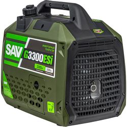Бензиновый генератор SAV G3300ESi, 220 В, 3.3кВт