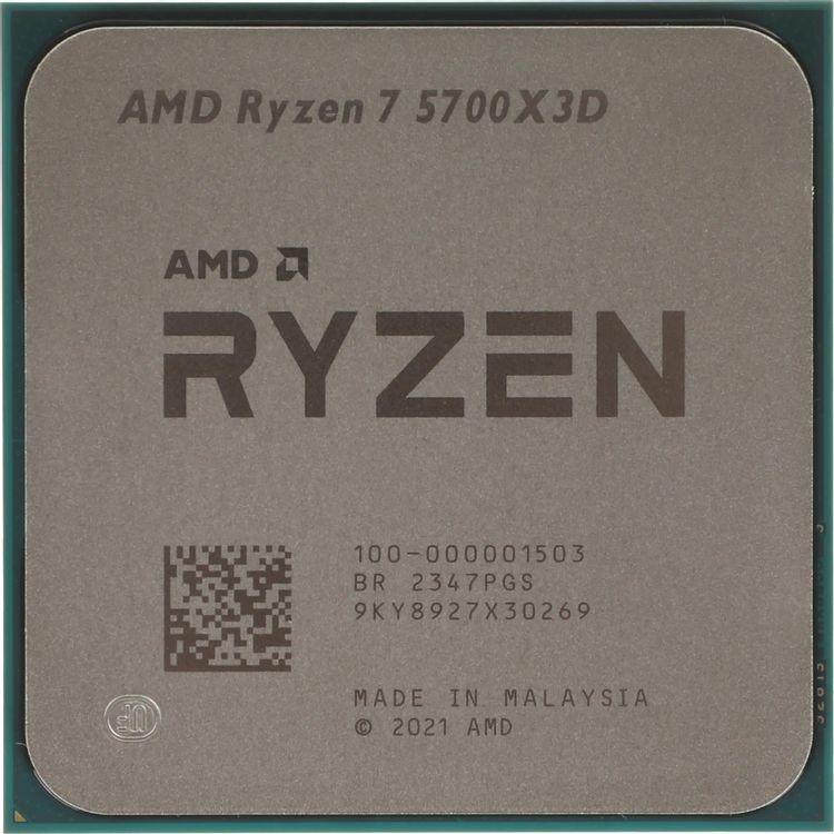 Характеристики Процессор AMD Ryzen 7 5700X3D, AM4, BOX (без кулера