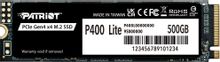 Изображение товара SSD накопитель Patriot P400 Lite 500ГБ M.2 PCIe 4.0 NVMe M.2 2280