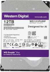 Изображение товара Жесткий диск WD Purple Pro 12ТБ 7200 об/мин SATA III для видеонаблюдения Изображение товара Жесткий диск WD Purple Pro 12ТБ 7200 об/мин SATA III для видеонаблюдения