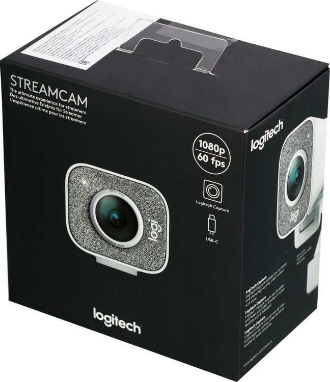 【値下げ可】logitech streamcam Web-камера Logitech StreamCam, белый/серый [960-001297] – купить в