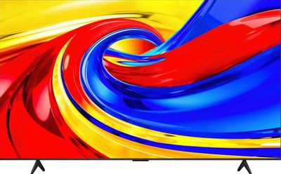 50" Телевизор TCL 50P7L (2026) QLED, 4K Ultra HD, СМАРТ ТВ, Google TV, черный