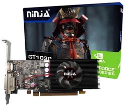 Изображение товара Видеокарта NINJA GeForce GT 1030 4ГБ DDR4 - отличная для игр и мультимедийных задач Изображение товара Видеокарта NINJA GeForce GT 1030 4ГБ DDR4 - отличная для игр и мультимедийных задач