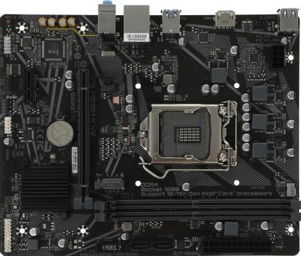 Материнская плата Gigabyte H510M K V2 2.0, Socket LGA 1200, Intel Q470, mATX, Ret