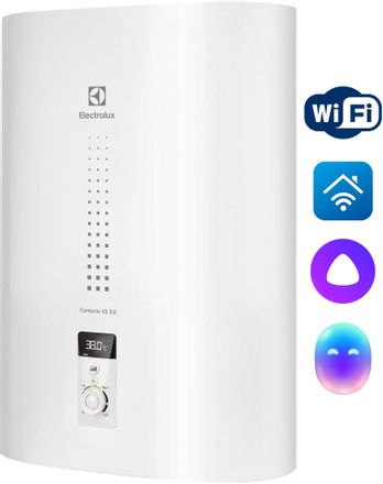 Водонагреватель Electrolux Centurio IQ 3.0 EWH 30,  накопительный,  2кВт,  30л,  белый [нс-1449117]