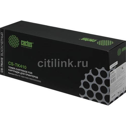 Картридж Cactus CS-TK410, TK-410, черный / CS-TK410