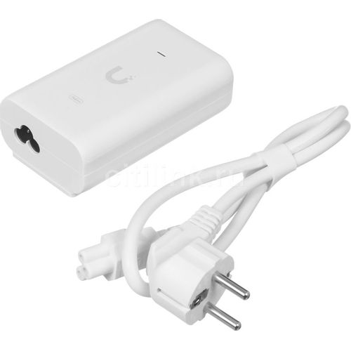 Инжектор PoE++ Ubiquiti U-POE++ 10/100/1000BASE-T 60Вт 220В (АС)
