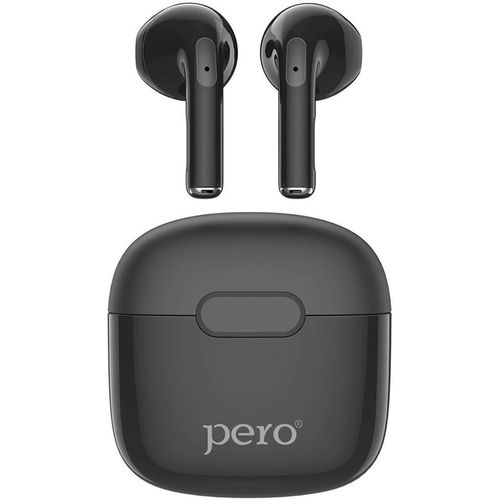 Наушники PERO TWS05, спортивные, Bluetooth, внутриканальные, черный [ptws05b]