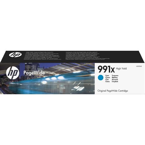 Картридж HP 991X, голубой / M0J90AE