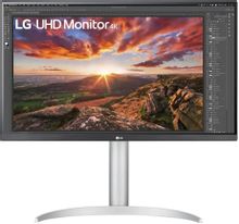 Изображение товара 27" Монитор LG UltraFine 27UP850N-W,  3840x2160,  IPS,  2хHDMI,  1хDP,  белый и серебристый [27up850n-w.aruz]