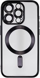 Чехол (клип-кейс) ZIBELINO Matte, для Apple iPhone 15 Pro, черный