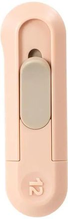 Нож канцелярский Deli ENS065-PK 12мм, пластик, розовый