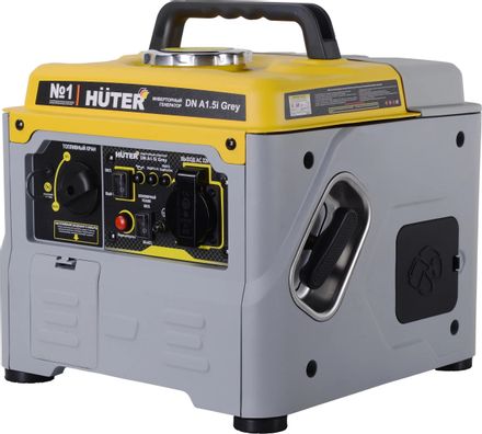 Бензиновый генератор Huter DN А1,5i, 220 В, 1.2кВт [64/10/35]
