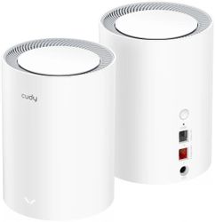 Бесшовный Mesh роутер CUDY M3000, Wi-Fi 6, AX3000, 1 LAN, белый, 2 шт. в комплекте