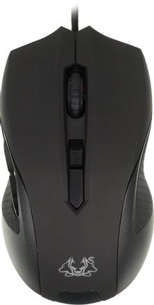 Мышь проводная ASUS Cerberus, игровая, оптическая, USB, 2500dpi, черный и красный [90yh00q1-baua00]