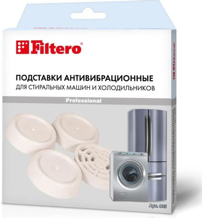 Антивибрационная подставка Filtero 905,  для стиральных машин и холодильников,  4 [арт.905]