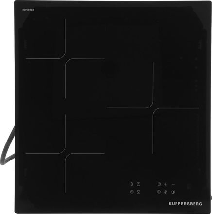 Индукционная варочная поверхность KUPPERSBERG High-Tech ICI 406, конфорок: 3 шт., стеклокерамика, независимая, черный