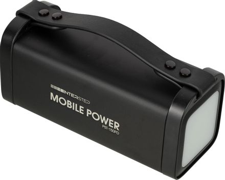 Внешний аккумулятор (Power Bank) Interstep IS-AK-PST150PDC-BLKB201,  40000мAч,  черный [65362]