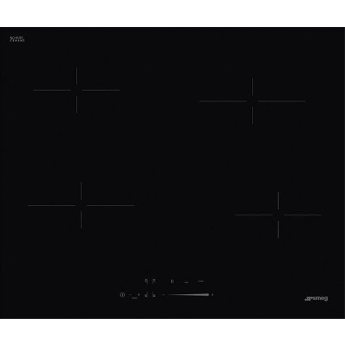 Электрическая варочная поверхность SMEG SE464TD, конфорок: 4 шт., стеклокерамика, независимая, черный