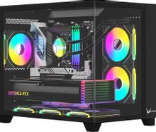 Изображение товара Корпус mATX Formula Crystal Z9ML Floe, Midi-Tower, без БП,  черный [crystal z9mlfloe]