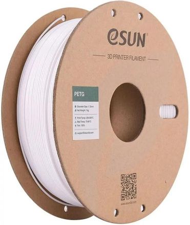 Пластик ESUN PETG175SW1 PETG/ 1.75мм/ 1кг/ белый
