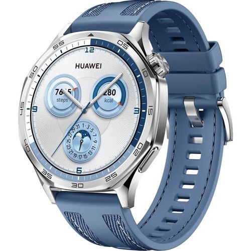 Смарт-часы Huawei Watch GT 5 Vili-B19W, 1.43", синий/серебристый