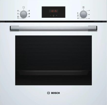 Духовой шкаф Bosch HBF113BV1S, белый/серебристый