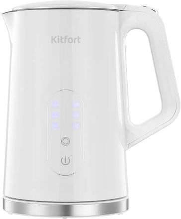 Чайник электрический KitFort КТ-6702, 1.7л, металл/пластик