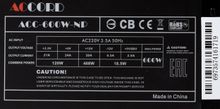 Блок питания Accord ACC-600W-NP,  600Вт,  черный