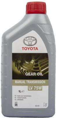 Масло трансмиссионное синтетическое Toyota LV, 75W, 1л [08885-81001 ...