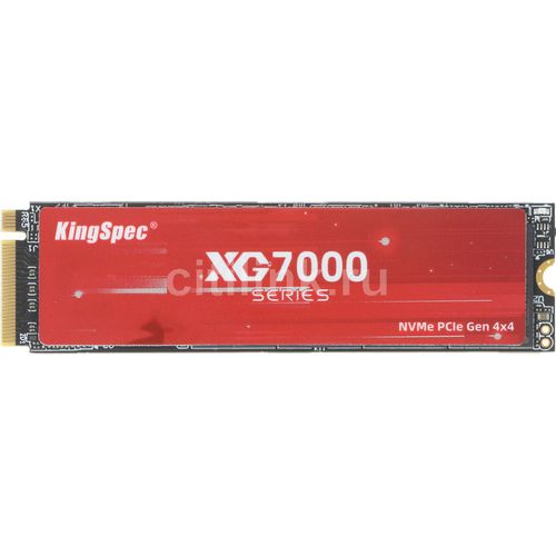 4ТБ SSD накопитель KINGSPEC XG7000 XG7000-4TB M.2 2280, PCIe 4.0 x4, NVMe, M.2