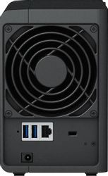 Сетевое хранилище NAS SYNOLOGY DS223,  2-bay,  настольный,  RTD1619B