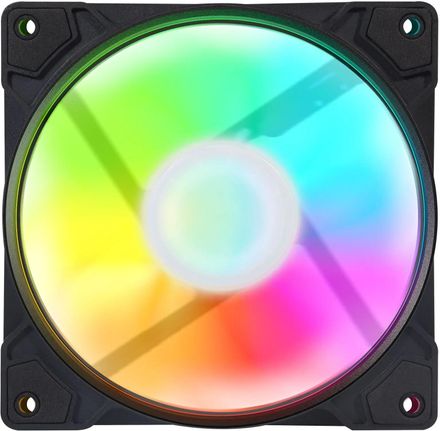 Вентилятор GMNG GG-CF120FRGB1-PWMBK 120мм, 4-pin, 1800об/мин, 11 - 26 дБ, RGB, черный, Ret