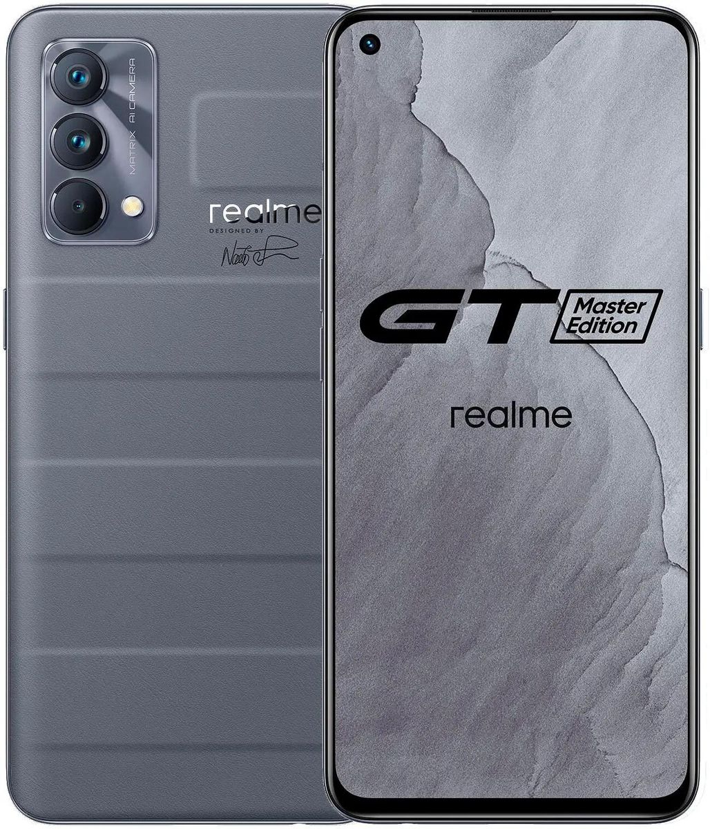 Характеристики Смартфон REALME GT Master Edition 8/256Gb, серый (1593661)  смотреть в СИТИЛИНК