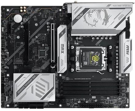 Материнская плата MSI MAG X870E GAMING MAX WIFI, Socket AM5, AMD X870E, ATX, Ret