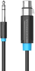 Кабель аудио VENTION Jack 6.3 (m) - XLR (f), 2м