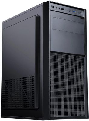 Компьютер iRU Office 310H6S Intel Core i3 12100,  DDR4 16ГБ, 512ГБ(SSD),  Intel UHD Graphics 730,  FreeDOS,  черный [2074517]