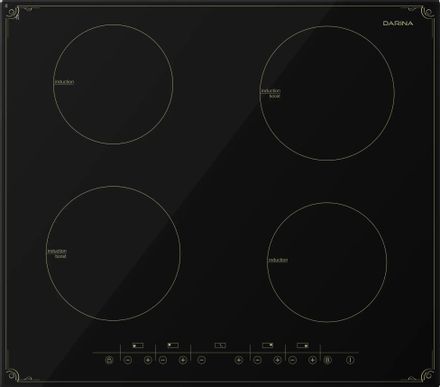 Индукционная варочная поверхность Darina P8 EI 305 B, конфорок: 4 шт.,  стеклокерамика,  независимая, черный