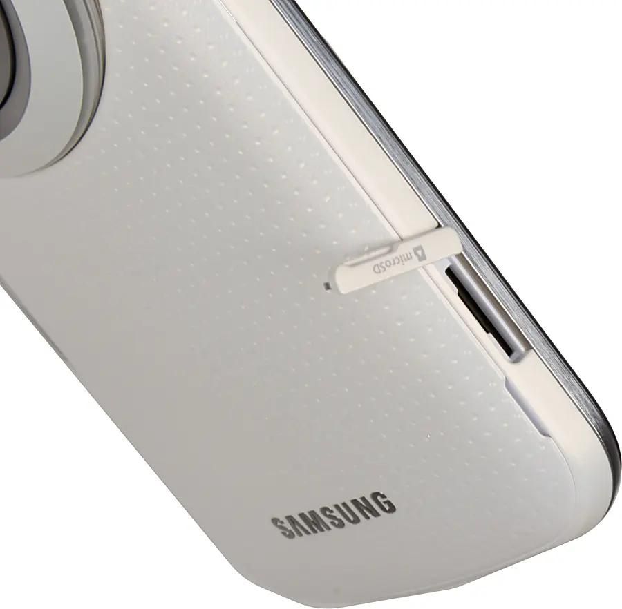 Цифровой компактный фотоаппарат Samsung Galaxy K Zoom, белый – купить в  Ситилинк | 925463