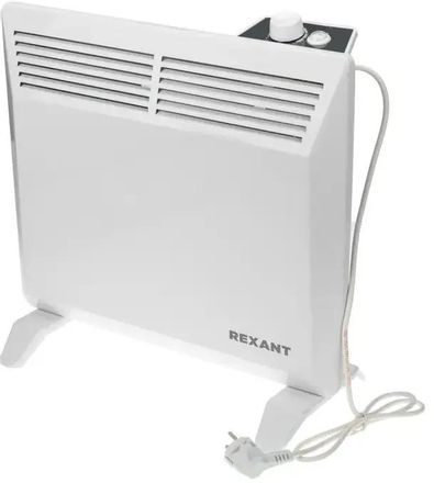 Конвектор REXANT 60-0083, 1000Вт, с терморегулятором, белый