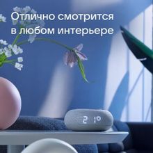 Умная колонка VK Капсула Мини 5Вт, с Марусей, светло-серый