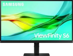 Изображение товара 24" Монитор Samsung ViewFinity S6 S24D604UAU,  2560x1440,  IPS,  100Гц,  1хHDMI,  1хDP,  черный [ls24d604uauxci]
