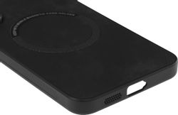 Чехол (клип-кейс) ZIBELINO Premium, для Samsung Galaxy S25+, черный