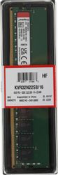 Оперативная память Kingston Valueram KVR32N22S8/16 DDR4 - 1x 16ГБ