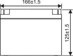 Аккумуляторная батарея WBR GPL12260