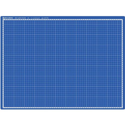 Настольное покрытие BRAUBERG Extra, 237176, 60x45 см, синий