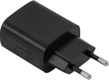 Изображение товара Сетевое зарядное устройство BURO BUWD1 20Вт USB-A USB-C черное